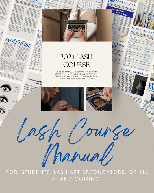 Lash Training Manual | Lash Extension Manual, Lash Course Manual, Lash Course Training, Lash Ebook Template, Lash Extension Manual, 2024 - iLash&Co